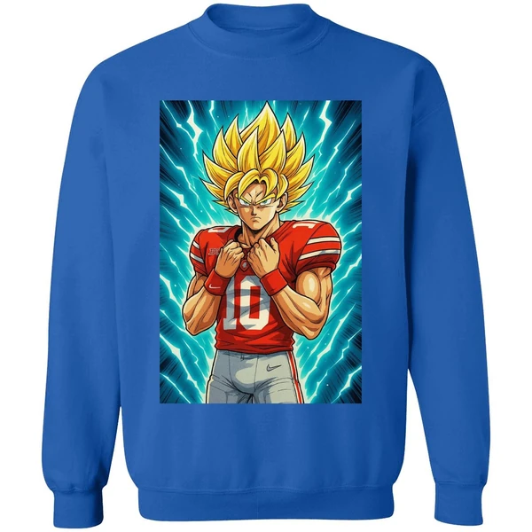Ohio State Buckeyes 10 Julian Sayin Super Sayin X Super Saiyan Dragon Ball Sweashirt - Image 8