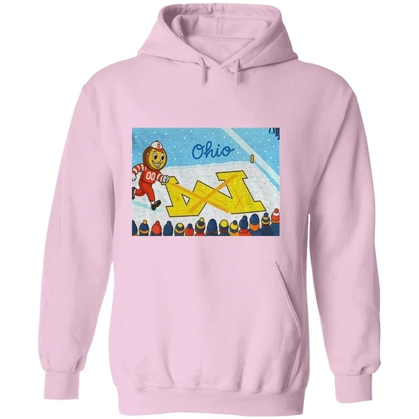 Ohio State Buckeyes Football Brutus Snow Beat Michigan Wolverines Hoodie - Image 5