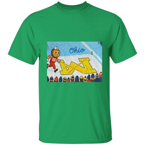 Ohio State Buckeyes Football Brutus Snow Beat Michigan Wolverines Shirt - Image 2
