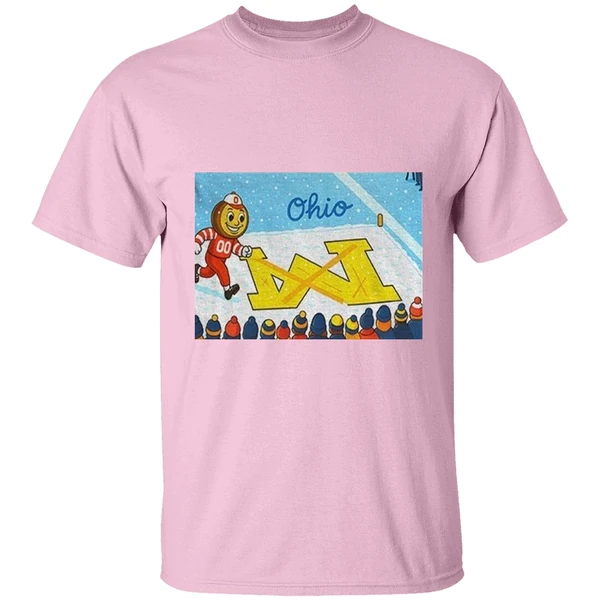 Ohio State Buckeyes Football Brutus Snow Beat Michigan Wolverines Shirt - Image 3