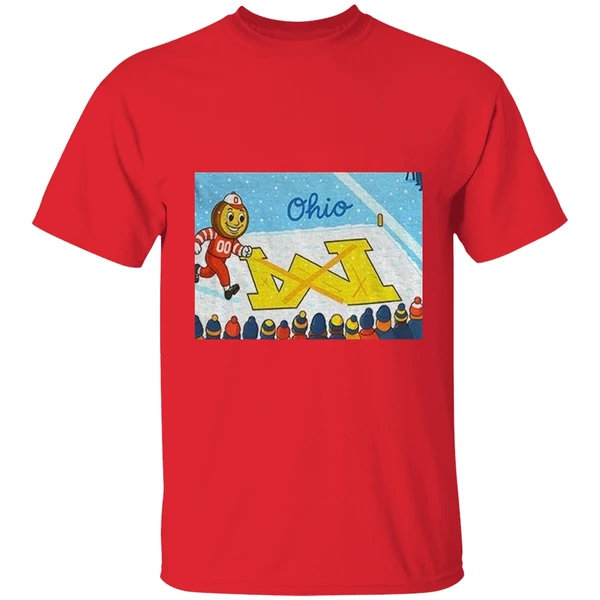 Ohio State Buckeyes Football Brutus Snow Beat Michigan Wolverines Shirt - Image 7
