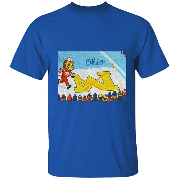 Ohio State Buckeyes Football Brutus Snow Beat Michigan Wolverines Shirt - Image 8