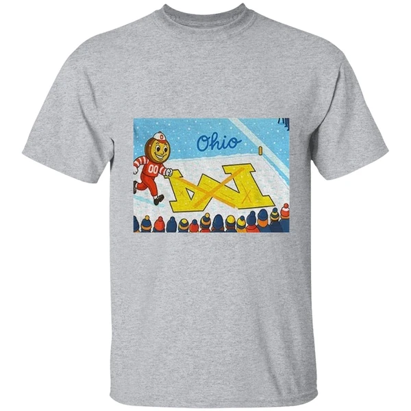 Ohio State Buckeyes Football Brutus Snow Beat Michigan Wolverines Shirt - Image 9