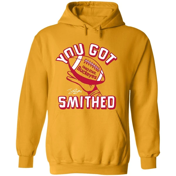 Ohio State Buckeyes Jeremiah Smith You Got Smithed Hoodie