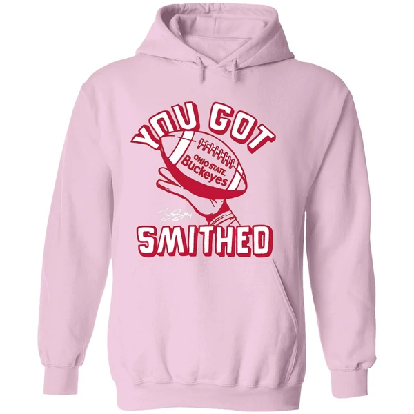 Ohio State Buckeyes Jeremiah Smith You Got Smithed Hoodie - Image 5