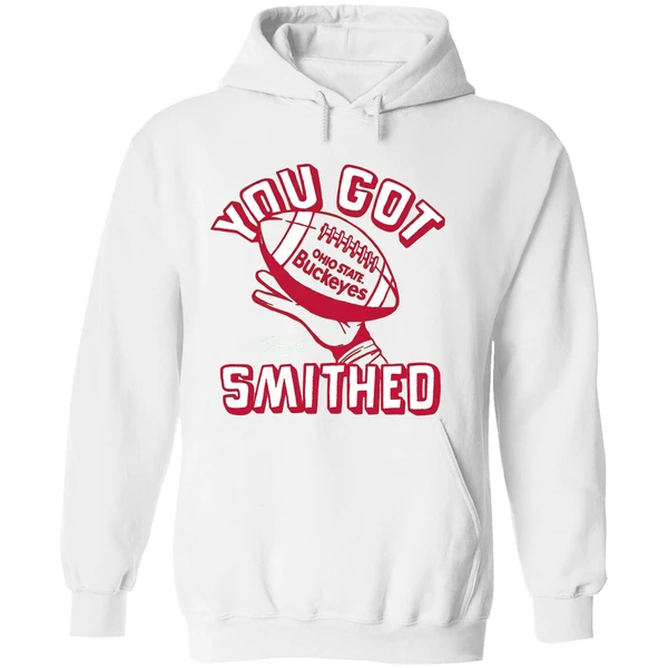 Ohio State Buckeyes Jeremiah Smith You Got Smithed Hoodie - Image 8
