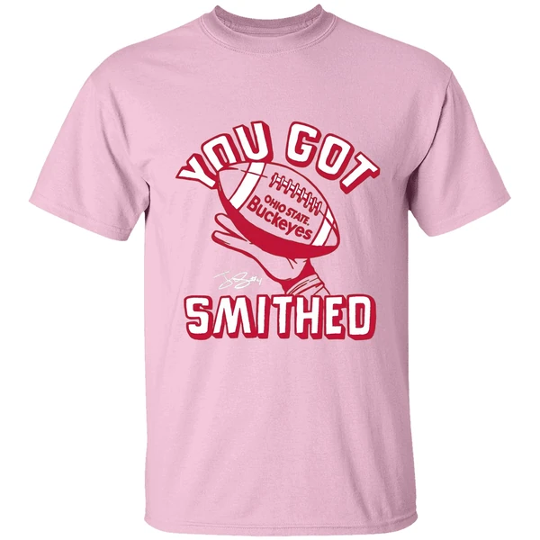 Ohio State Buckeyes Jeremiah Smith You Got Smithed Shirt - Image 2