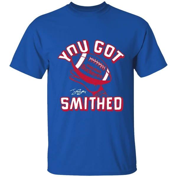 Ohio State Buckeyes Jeremiah Smith You Got Smithed Shirt - Image 5