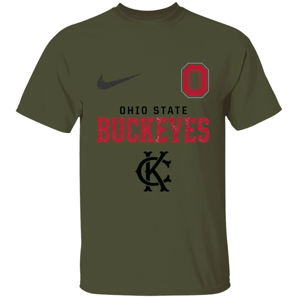 Ohio State Buckeyes Kenny Chesney No Shoes Nation Shirt - Image 9