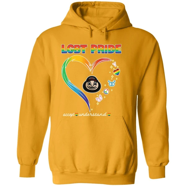 Ohio State Buckeyes Lgbt Pride 2025 National Coming Out Day Logo Hoodie