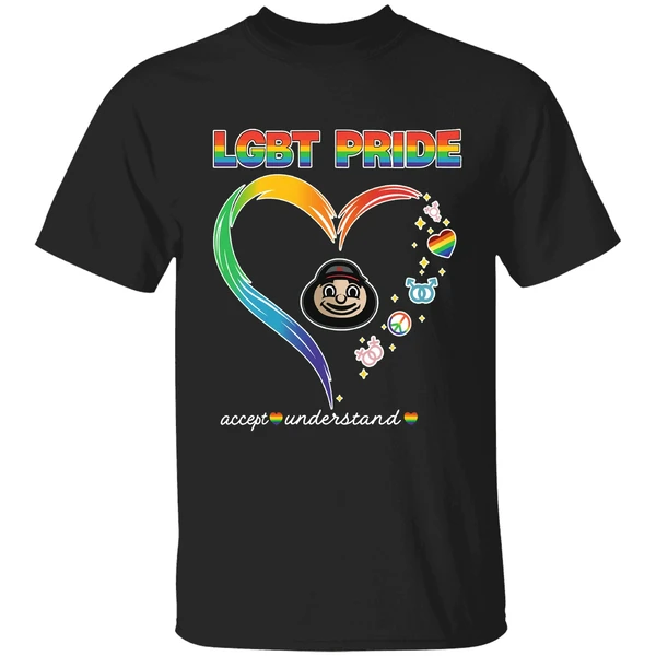 Ohio State Buckeyes Lgbt Pride 2025 National Coming Out Day Logo Shirt