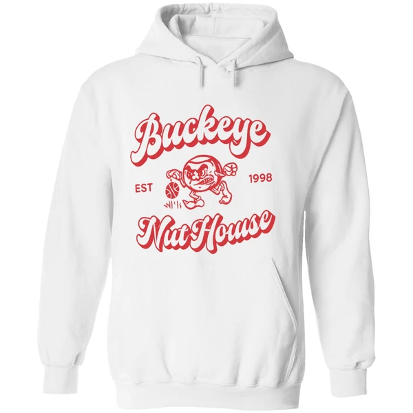Ohio State Buckeyes Nut House Est 1998 Hoodie - Image 8