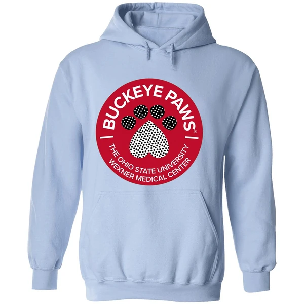 Ohio State Buckeyes Paws The Ohio State University Wexner Medical Center Hoodie - Image 4