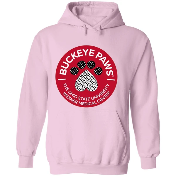 Ohio State Buckeyes Paws The Ohio State University Wexner Medical Center Hoodie - Image 5