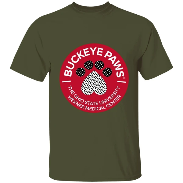 Ohio State Buckeyes Paws The Ohio State University Wexner Medical Center Shirt - Image 4