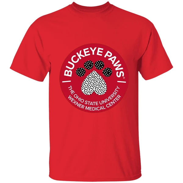 Ohio State Buckeyes Paws The Ohio State University Wexner Medical Center Shirt - Image 7