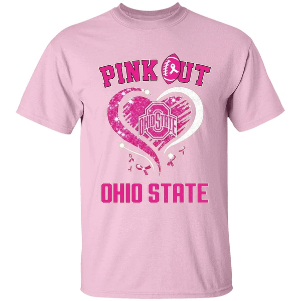 Ohio State Buckeyes Pink Out Ncaa Pink Ribbon Shirt Ohio State Buckeyes Pink Out Ncaa Pink Ribbon Shirt