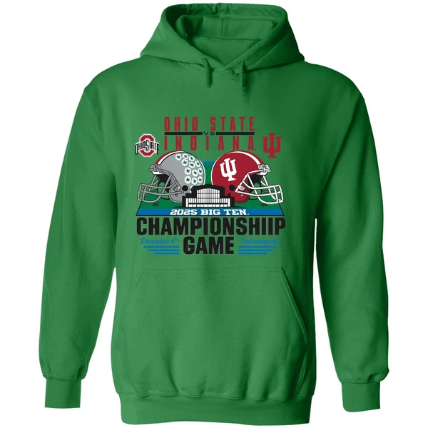 Ohio State Vs Indiana 2025 Big Ten Championship Game Hoodie - Image 2