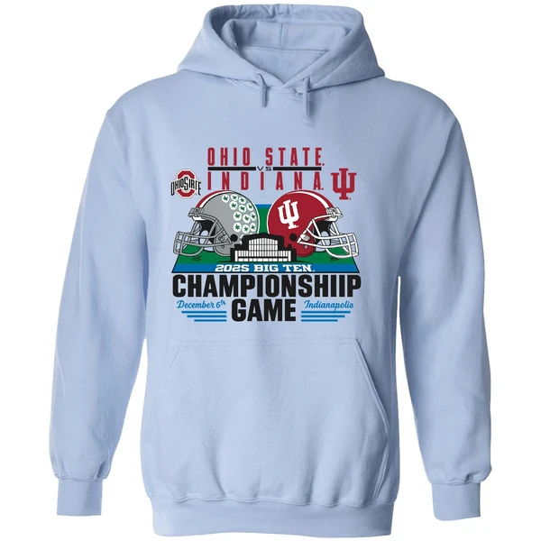 Ohio State Vs Indiana 2025 Big Ten Championship Game Hoodie - Image 4