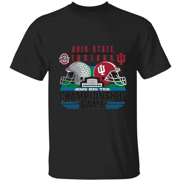 Ohio State Vs Indiana 2025 Big Ten Championship Game Shirt