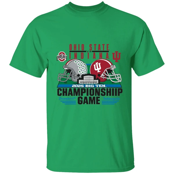 Ohio State Vs Indiana 2025 Big Ten Championship Game Shirt - Image 2