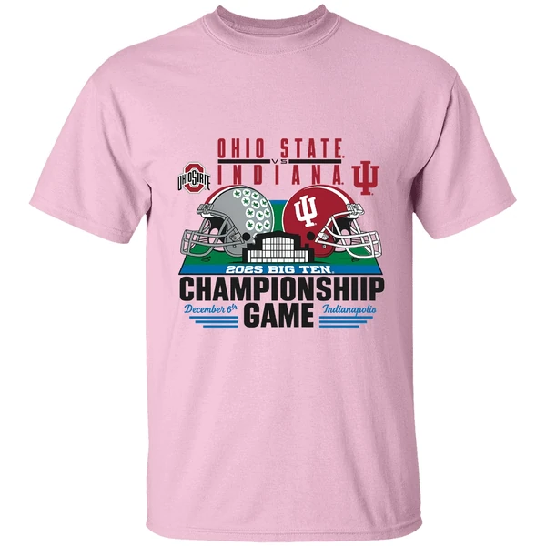 Ohio State Vs Indiana 2025 Big Ten Championship Game Shirt - Image 3