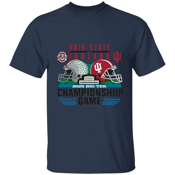 Ohio State Vs Indiana 2025 Big Ten Championship Game Shirt - Image 5