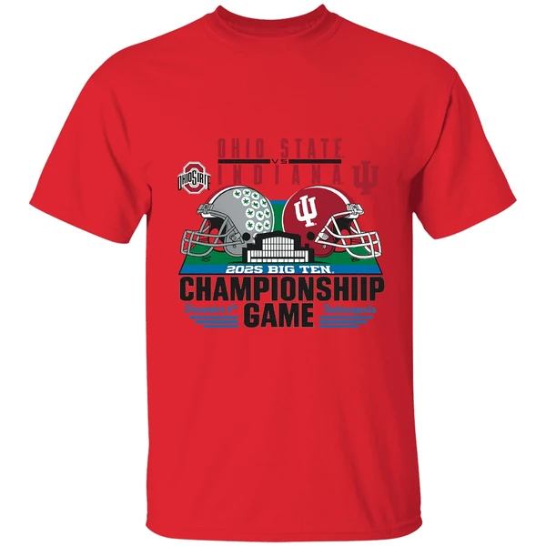 Ohio State Vs Indiana 2025 Big Ten Championship Game Shirt - Image 7
