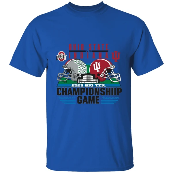 Ohio State Vs Indiana 2025 Big Ten Championship Game Shirt - Image 8