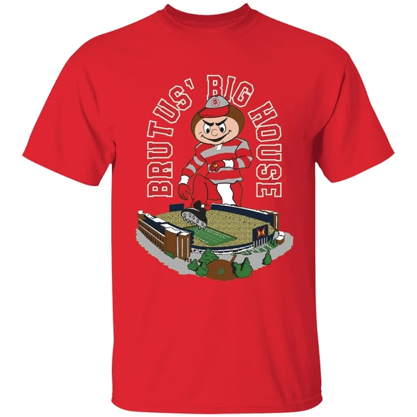 Ohios Brutus Big House Pocket Two Sided Shirt - Image 4