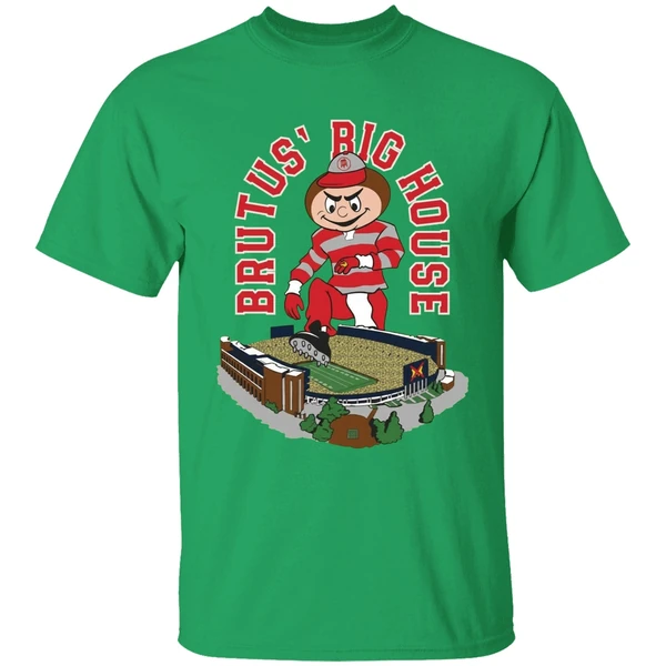 Ohios Brutus Big House Pocket Two Sided Shirt - Image 8