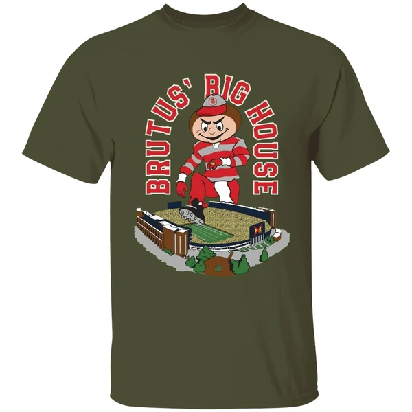 Ohios Brutus Big House Pocket Two Sided Shirt - Image 9