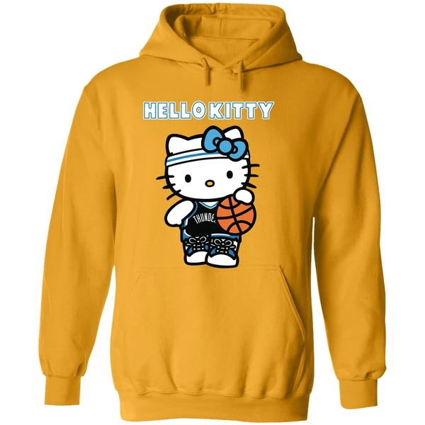 Oklahoma City Thunder 2025 Hello Kitty Hoodie