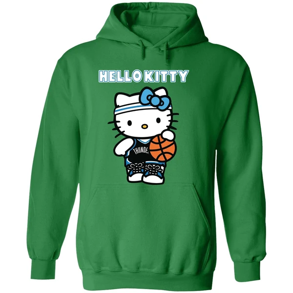 Oklahoma City Thunder 2025 Hello Kitty Hoodie - Image 2