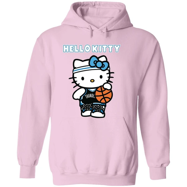 Oklahoma City Thunder 2025 Hello Kitty Hoodie - Image 5