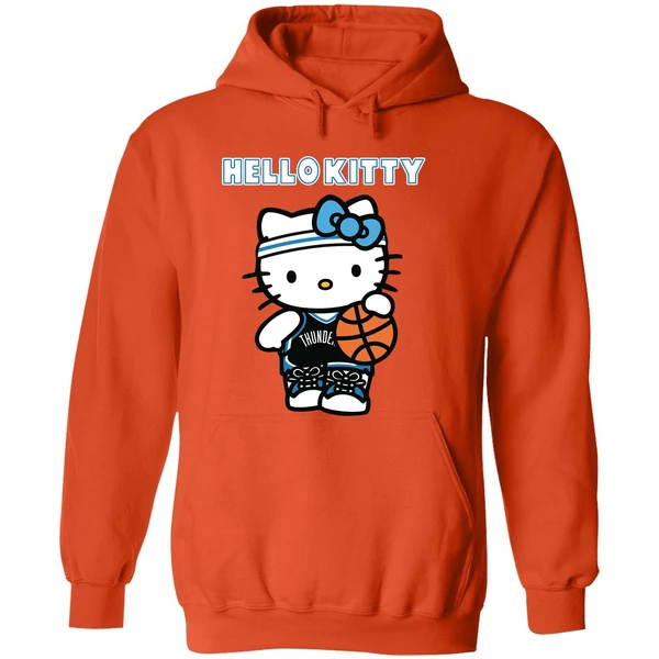 Oklahoma City Thunder 2025 Hello Kitty Hoodie - Image 6