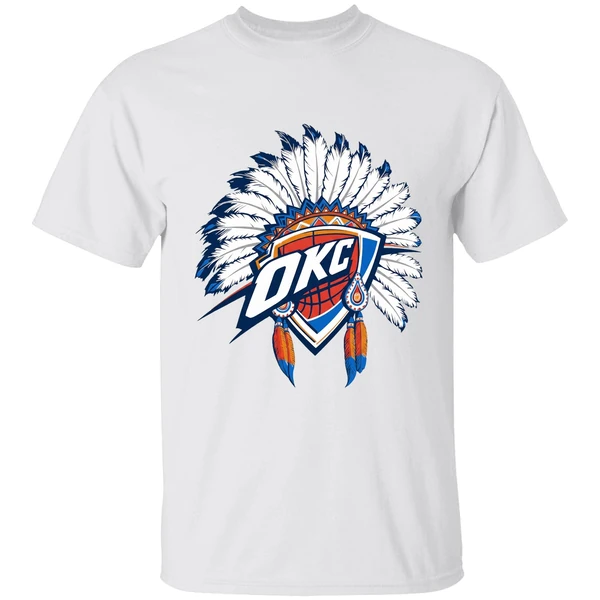 Oklahoma City Thunder Native American Logo Shirt