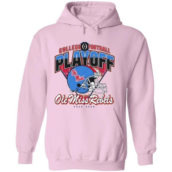 Ole Miss College Football Playoff Rebels Helmet Hoodie - Image 5