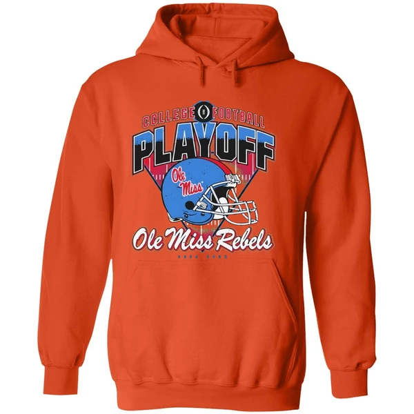 Ole Miss College Football Playoff Rebels Helmet Hoodie - Image 6