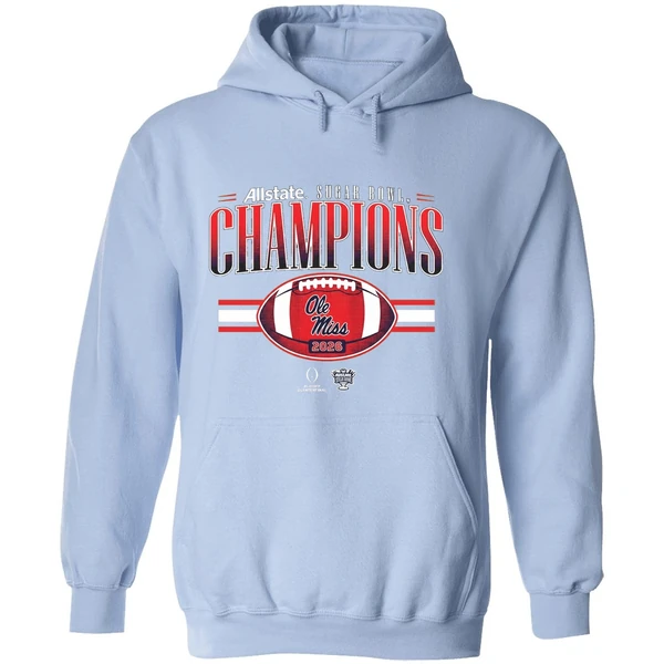 Ole Miss Rebels Football Cfp Allstate Sugar Bowl Champions 2026 Hoodie - Image 4