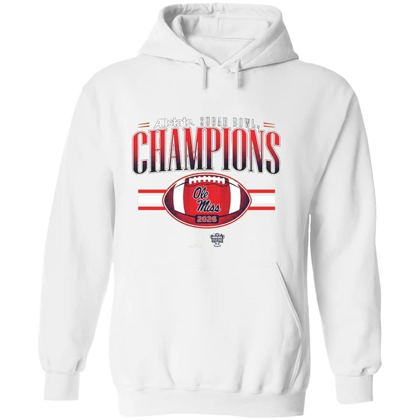 Ole Miss Rebels Football Cfp Allstate Sugar Bowl Champions 2026 Hoodie - Image 8