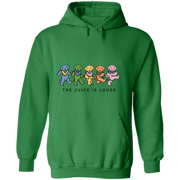 Ole Miss Rebels Grateful Dead Dancing Juice Is Loose Hoodie - Image 2
