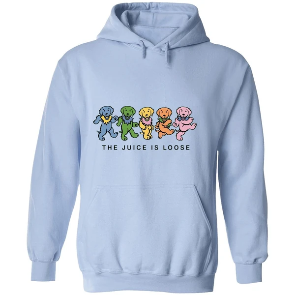 Ole Miss Rebels Grateful Dead Dancing Juice Is Loose Hoodie - Image 4