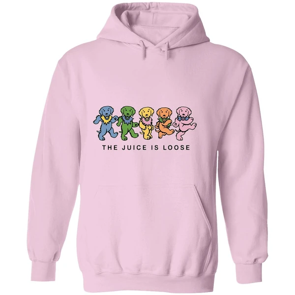 Ole Miss Rebels Grateful Dead Dancing Juice Is Loose Hoodie - Image 5