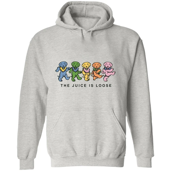 Ole Miss Rebels Grateful Dead Dancing Juice Is Loose Hoodie - Image 9