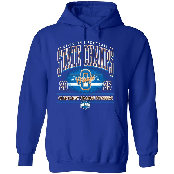 Olentangy Orange Pioneers 2025 Ohsaa Football D1 State Champions Hoodie - Image 7