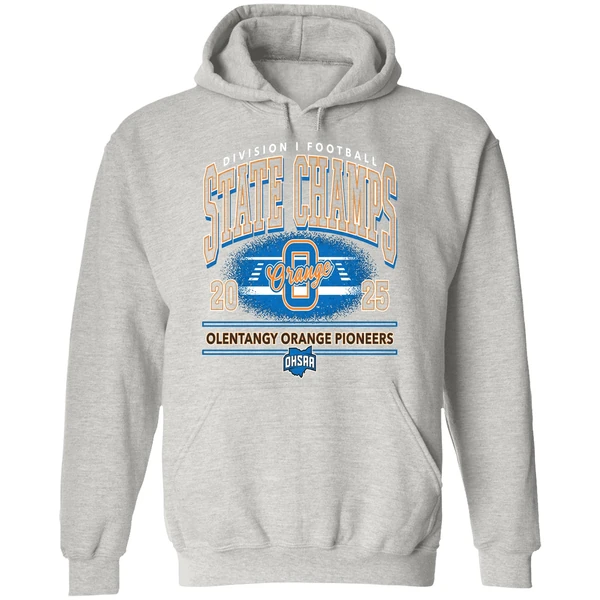 Olentangy Orange Pioneers 2025 Ohsaa Football D1 State Champions Hoodie - Image 9