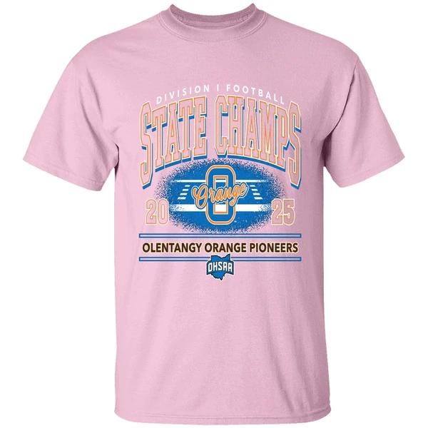 Olentangy Orange Pioneers 2025 Ohsaa Football D1 State Champions Shirt - Image 3