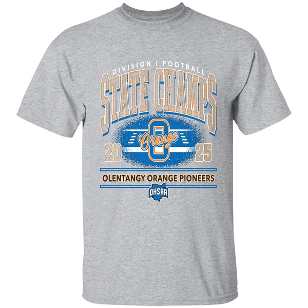 Olentangy Orange Pioneers 2025 Ohsaa Football D1 State Champions Shirt - Image 9