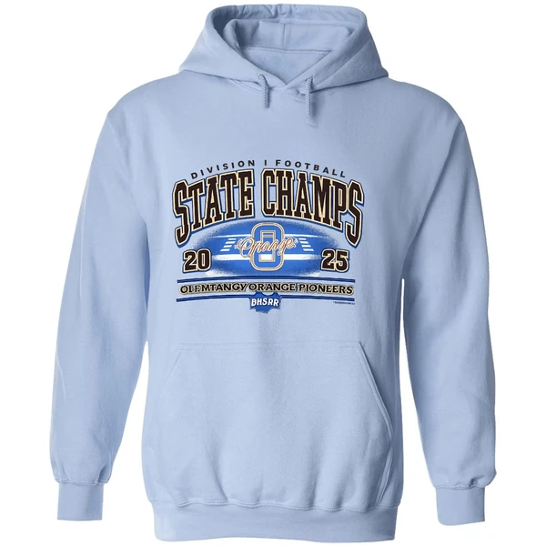 Olentangy Orange Pioneers 2025 Ohsaa Football Division 1 State Champions Hoodie - Image 4